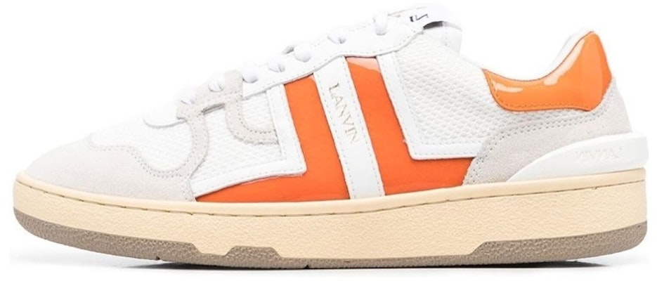 (Women) Lanvin Lace-up Fashion Sneaker 'White Orange' FW-SKDK00-GLOS-A22901 Buy (Women) Lanvin Lace-up Fashion Sneaker 'White Orange' FW-SKDK00-GLOS-A22901