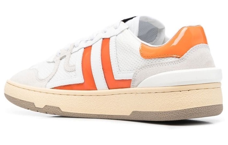 (W) Lanvin Lace-up Fashion Sneaker 'White Orange' 圖 3