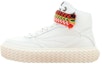 Buy (W) Sneakers Tinggi Kulit Putih Lanvin FW-SKLK04-ADRI-P2300