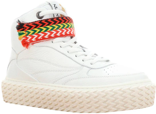 (W) Lanvin Leren Hoge Sneakers ''Wit'' FW-SKLK04-ADRI-P2300 Order (W) Lanvin Leren Hoge Sneakers ''Wit'' FW-SKLK04-ADRI-P2300