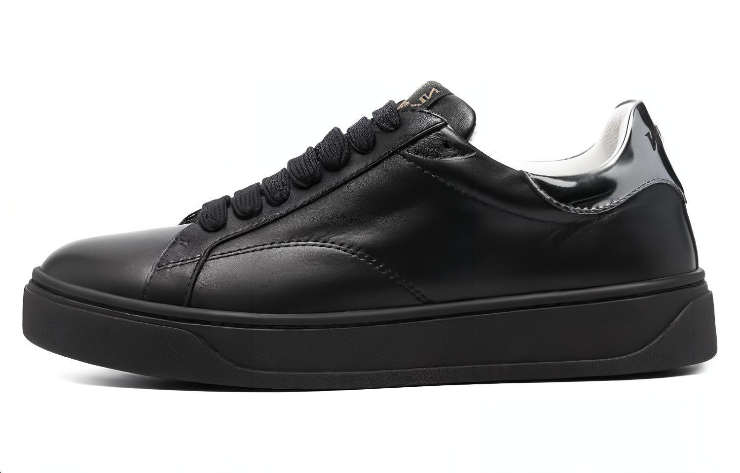 (W) Lanvin Leather Low-Top 'CMFTable All-Match Black'