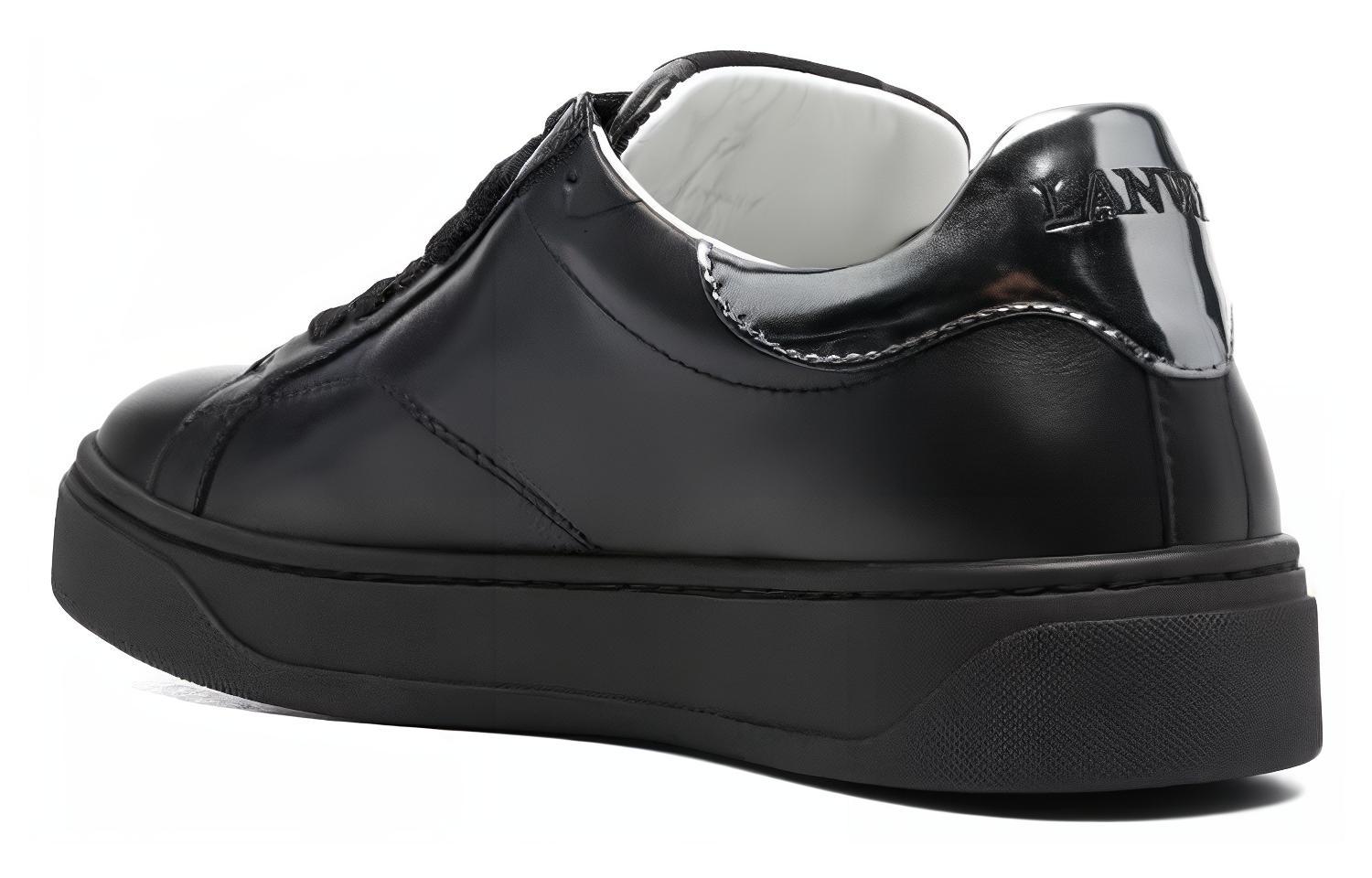(W) Lanvin Leather Low-Top 'CMFTable All-Match Black' 圖 4