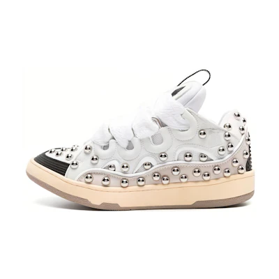 (W) Lanvin Leather Low-Top Sneaker 'White CMFT Strap'