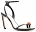 Order (W) Lanvin Leder Open-Toe Schnallen High-Heels ''Schwarz'' FW-SASS0I-RIVE-E2310