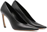 Order (W) Lanvin Slip-On Kulit 'Stiletto Hitam Nyaman & Modis' FW-PUSP00-NAPA-P2310