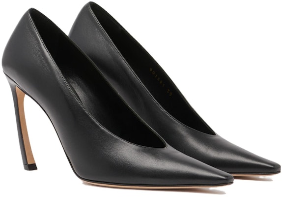 (W) Lanvin Zapatos de Cuero Slip-On 'Moda Cómoda Tacón Negro' FW-PUSP00-NAPA-P2310 Order (W) Lanvin Zapatos de Cuero Slip-On 'Moda Cómoda Tacón Negro' FW-PUSP00-NAPA-P2310