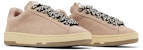 (W) Lanvin Lite Curb Rendah 'Merah Jambu Muda' FW-SKDK0B-VESU-A2351