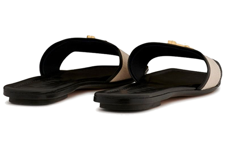 (W) Lanvin Logo Sandal 'Black' 圖 4