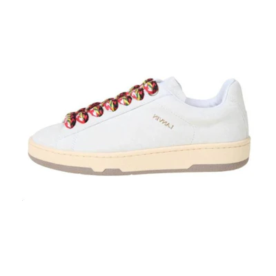 (W) Lanvin Low-Top Fashion Sneaker 'White Leather'