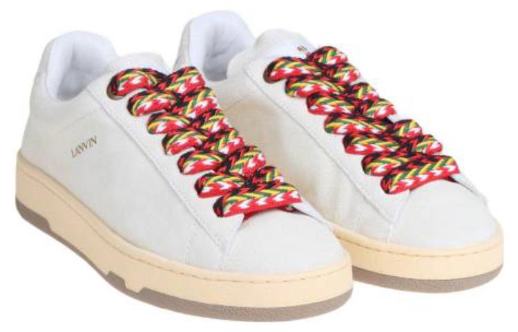 (W) Lanvin Low-Top Fashion Sneaker 'White Leather' 圖 2