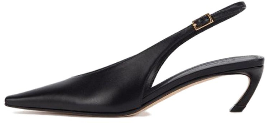 (Women) Lanvin Pointed Toe Stiletto 'Black' FW-PUSP05-NAPA-P23 Buy (Women) Lanvin Pointed Toe Stiletto 'Black' FW-PUSP05-NAPA-P23