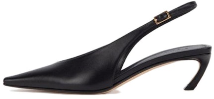 (Women) Lanvin Pointed Toe Stiletto 'Black' FW-PUSP05-NAPA-P23 (Women) Lanvin Pointed Toe Stiletto 'Black' FW-PUSP05-NAPA-P23