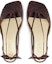 Shop (W) Lanvin RITA 'Sandal Kulit Coklat Gelap' FW-SAGS06-TORT-E21614