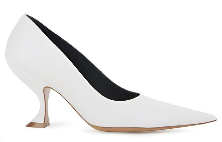 (W) Lanvin RITA High Heel 'White Leather' 圖 2