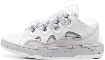 (Women) Lanvin Round Toe Lace-Up Low Top 'White' FWSKDK02DOTSP231300 (Women) Lanvin Round Toe Lace-Up Low Top 'White' FWSKDK02DOTSP231300