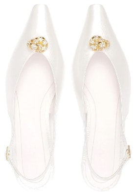 (Women) Lanvin Satin Swing Slingback Mule Sandal 'White Melody Jewel' FW-BASS06-RASO-P2300 Lookbook (Women) Lanvin Satin Swing Slingback Mule Sandal 'White Melody Jewel' FW-BASS06-RASO-P2300