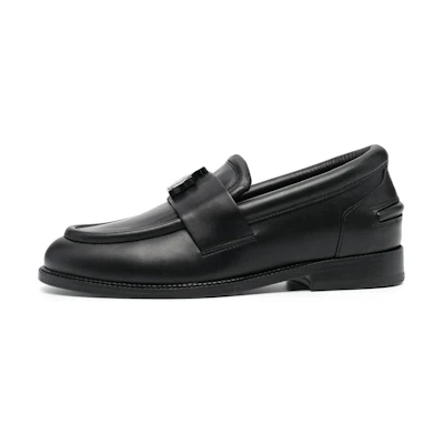 (W) Lanvin Slip-On Loafer 'Black Logo'