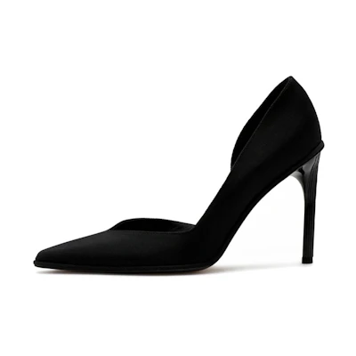 (W) Lanvin Slip-On Stiletto 'Black Fashion'