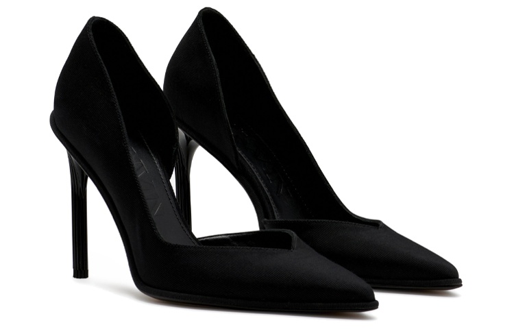 Order (W) Lanvin Zapato de Tacón Slip-On 'Moda Negra' FW-PURP00-GROG-A2210