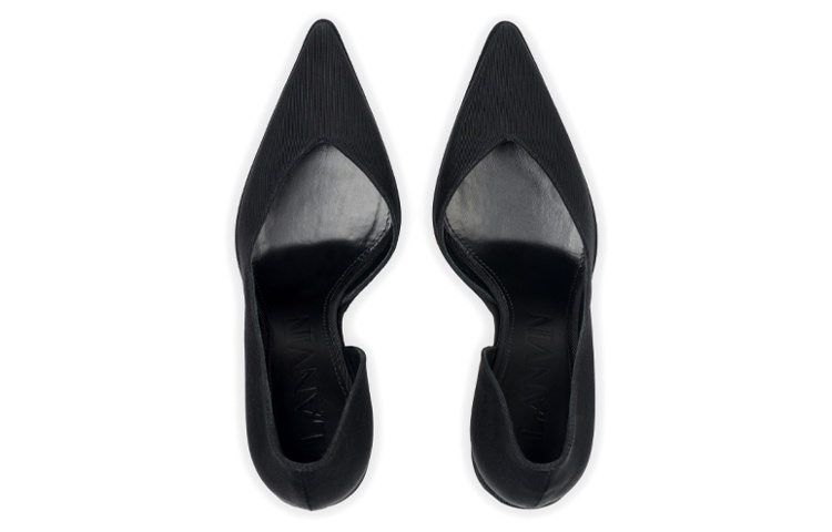 Lookbook (W) Lanvin Zapato de Tacón Slip-On 'Moda Negra' FW-PURP00-GROG-A2210