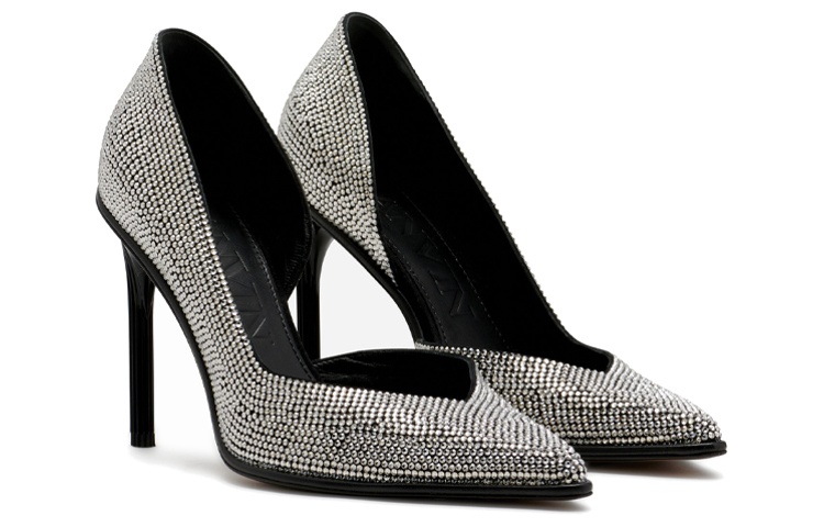 Order (W) 朗雯便鞋高跟鞋“银色时尚” FW-PURP00-SUST-A22M2