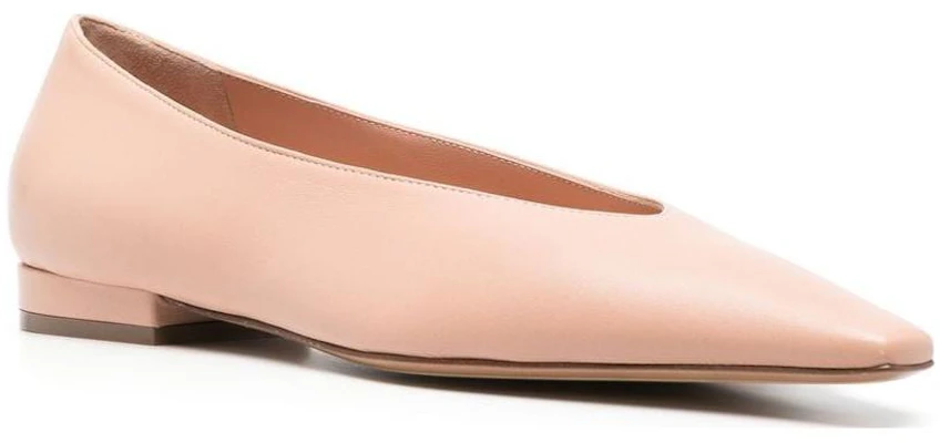 (W) Lanvin Sepatu Slip-On Hidup Jari Kotak 'Pink' FW-BASB00-NAPA-P23962 Order (W) Lanvin Sepatu Slip-On Hidup Jari Kotak 'Pink' FW-BASB00-NAPA-P23962