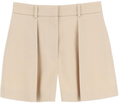 (W) Lanvin SS22 高腰百褶休閒短褲 卡其色 RW-TR0015-4969-P2207 Buy (W) Lanvin SS22 高腰百褶休閒短褲 卡其色 RW-TR0015-4969-P2207