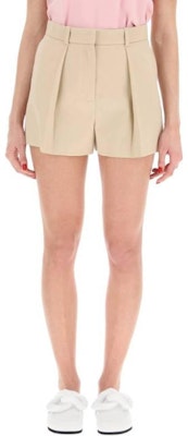 (W) Lanvin SS22 高腰百褶休閒短褲 卡其色 RW-TR0015-4969-P2207 Lookbook (W) Lanvin SS22 高腰百褶休閒短褲 卡其色 RW-TR0015-4969-P2207