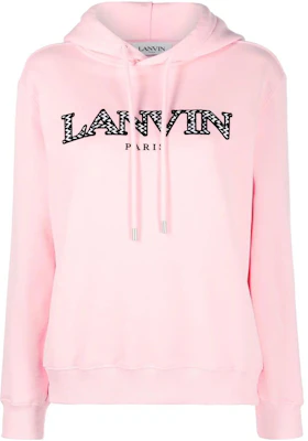 (W) Lanvin SS23 刺繡Logo粉色連帽長袖上衣 RWHO0003J209P2350 Buy (W) Lanvin SS23 刺繡Logo粉色連帽長袖上衣 RWHO0003J209P2350