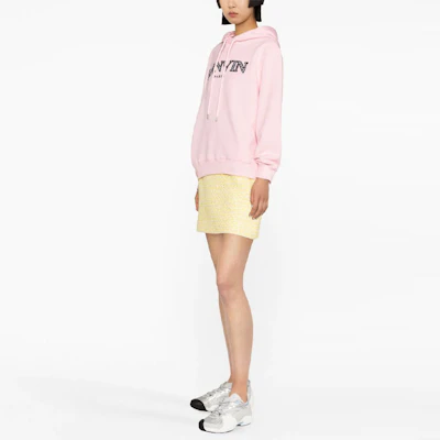 (W) Lanvin SS23 刺繡Logo粉色連帽長袖上衣 RWHO0003J209P2350 Purchase (W) Lanvin SS23 刺繡Logo粉色連帽長袖上衣 RWHO0003J209P2350