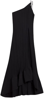 (W) Lanvin SS24 Vestido Maxi Blanco Asimétrico Plisado Sin Mangas RW-DR0011-5904-P24001 Order (W) Lanvin SS24 Vestido Maxi Blanco Asimétrico Plisado Sin Mangas RW-DR0011-5904-P24001