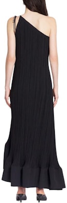 (W) Lanvin SS24 Vestido Maxi Blanco Asimétrico Plisado Sin Mangas RW-DR0011-5904-P24001 Shop (W) Lanvin SS24 Vestido Maxi Blanco Asimétrico Plisado Sin Mangas RW-DR0011-5904-P24001