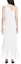 Sizing (W) Lanvin SS24 Vestido Maxi Blanco Asimétrico Plisado Sin Mangas RW-DR0011-5904-P24001