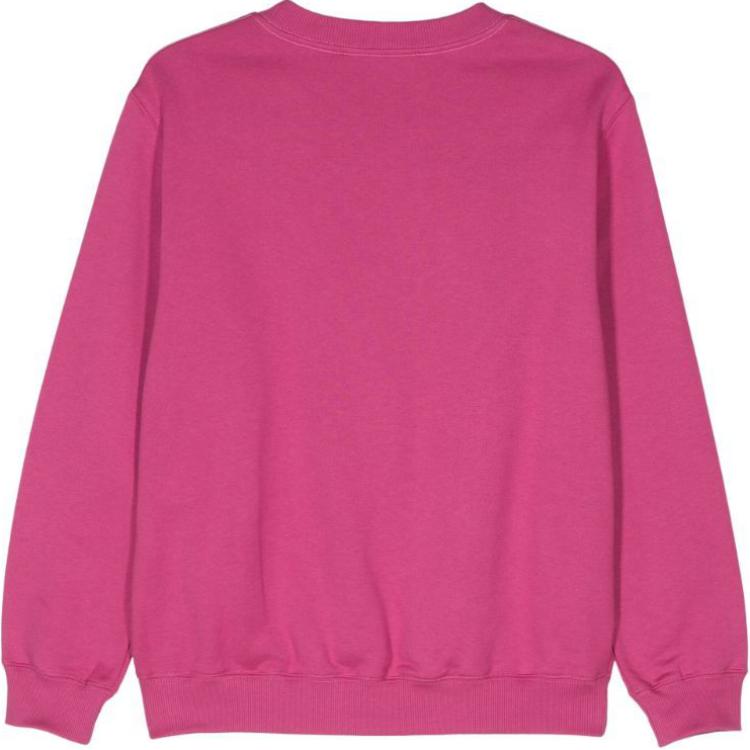 Lookbook (W) Lanvin SS24 Sudadera Rosa de Mujer Manga Larga Cuello Redondo Color Sólido RW-SS0006-J134