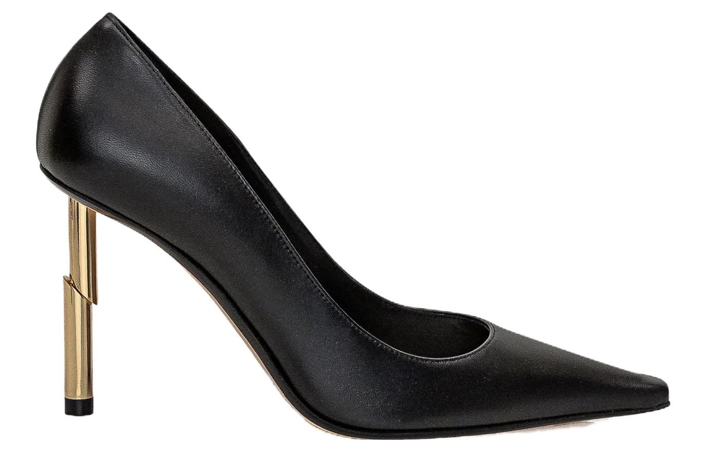 Order (W) Lanvin Stiletto Enkellaarsje ''Zwart'' FW-PUSP0H-NAPA-A2310