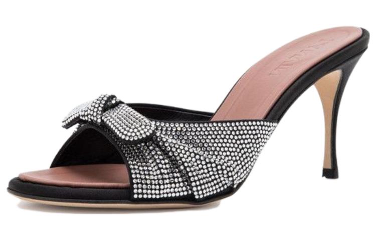 (Women) Lanvin Stiletto Sandal 'Black Silver' FW-SACN00-RAST-P23