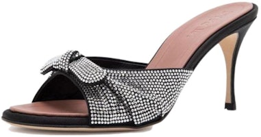 (Women) Lanvin Stiletto Sandal 'Black Silver' FW-SACN00-RAST-P23 (Women) Lanvin Stiletto Sandal 'Black Silver' FW-SACN00-RAST-P23