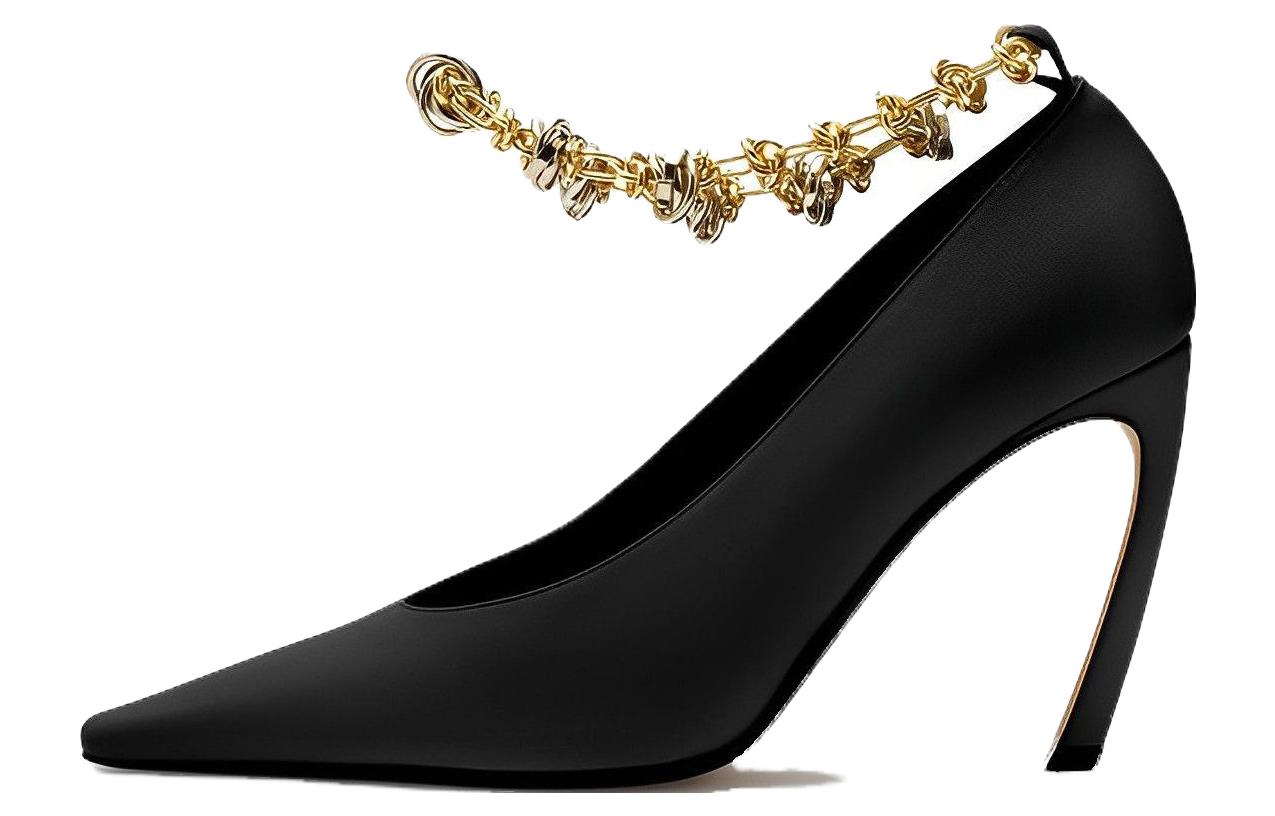 (Women) Lanvin Swing 'Black Pointed Toe Stiletto' FW-PUSP0I-NARI-A231037