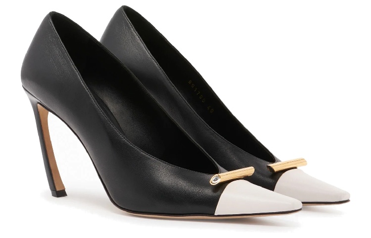 (W) Lanvin Swing 'Black Sheepskin Mule Stilettos' 圖 2