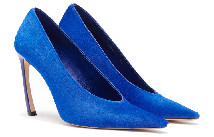 Order (W) Lanvin Swing Stiletto Heels 'Rambut Kuda Biru' FW-PUSP00-PONY-P2324236