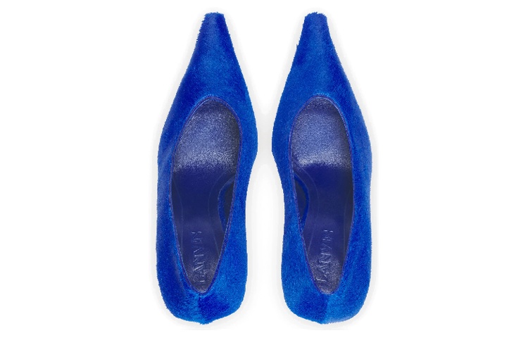 Lookbook (W) Lanvin Swing Stiletto Heels 'Rambut Kuda Biru' FW-PUSP00-PONY-P2324236