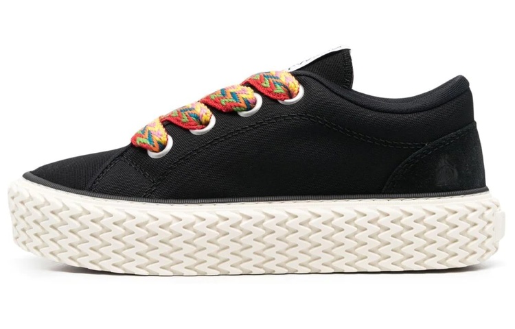 (W) Lanvin Thick Sole Fashion Sneakers 'Black'