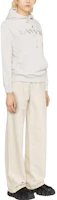 Details for (W) Lanvin 白色連帽衫搭配純色字母印花 RWHO0003J210A2304