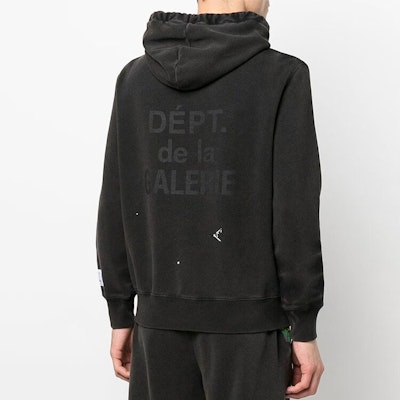 (W) Lanvin x Gallery Dept. II Hoodie Distressed Cotton Hitam SS22 RW-TOG698-JR32-P22S1 Shop (W) Lanvin x Gallery Dept. II Hoodie Distressed Cotton Hitam SS22 RW-TOG698-JR32-P22S1