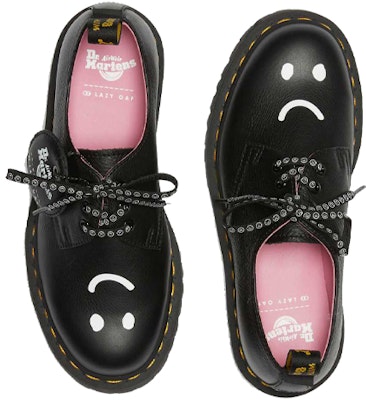 (W) Lazy Oaf x Dr. Martens 1461 Bex Low 'Black Pisa' Hitam Casual Sneakers 27517001 Purchase (W) Lazy Oaf x Dr. Martens 1461 Bex Low 'Black Pisa' Hitam Casual Sneakers 27517001