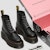 (W) But Dr. Martens x Lazy Oaf Sinclair Platform Rendah 'Hitam Pisa' 27518001