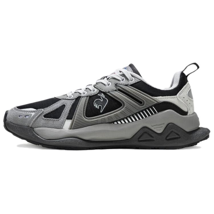 (Women) Le Coq Sportif Lightweight Breathable Running Shoes Grey/Black. L241WCNS0110CAB