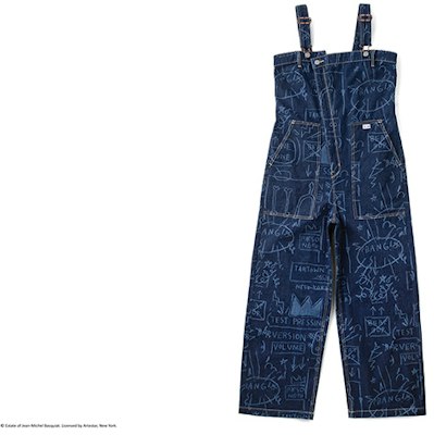 (Women) Lee x Basquiat SS24 Asymmetric Overalls Women’s Light Wash Full Print Design LWB007771100345898L00 Buy (Women) Lee x Basquiat SS24 Asymmetric Overalls Women’s Light Wash Full Print Design LWB007771100345898L00