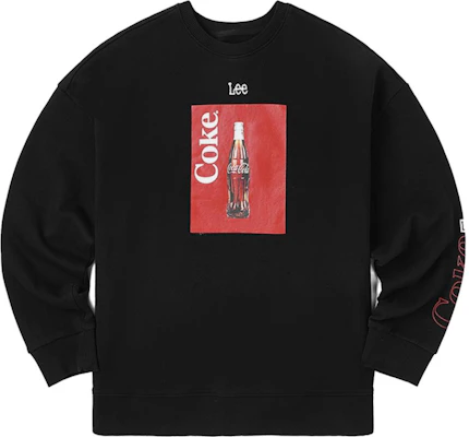 (W) Lee x Coca-Cola 聯名款 女款黑色標誌圓領長袖上衣 L397553RVK11 Buy (W) Lee x Coca-Cola 聯名款 女款黑色標誌圓領長袖上衣 L397553RVK11