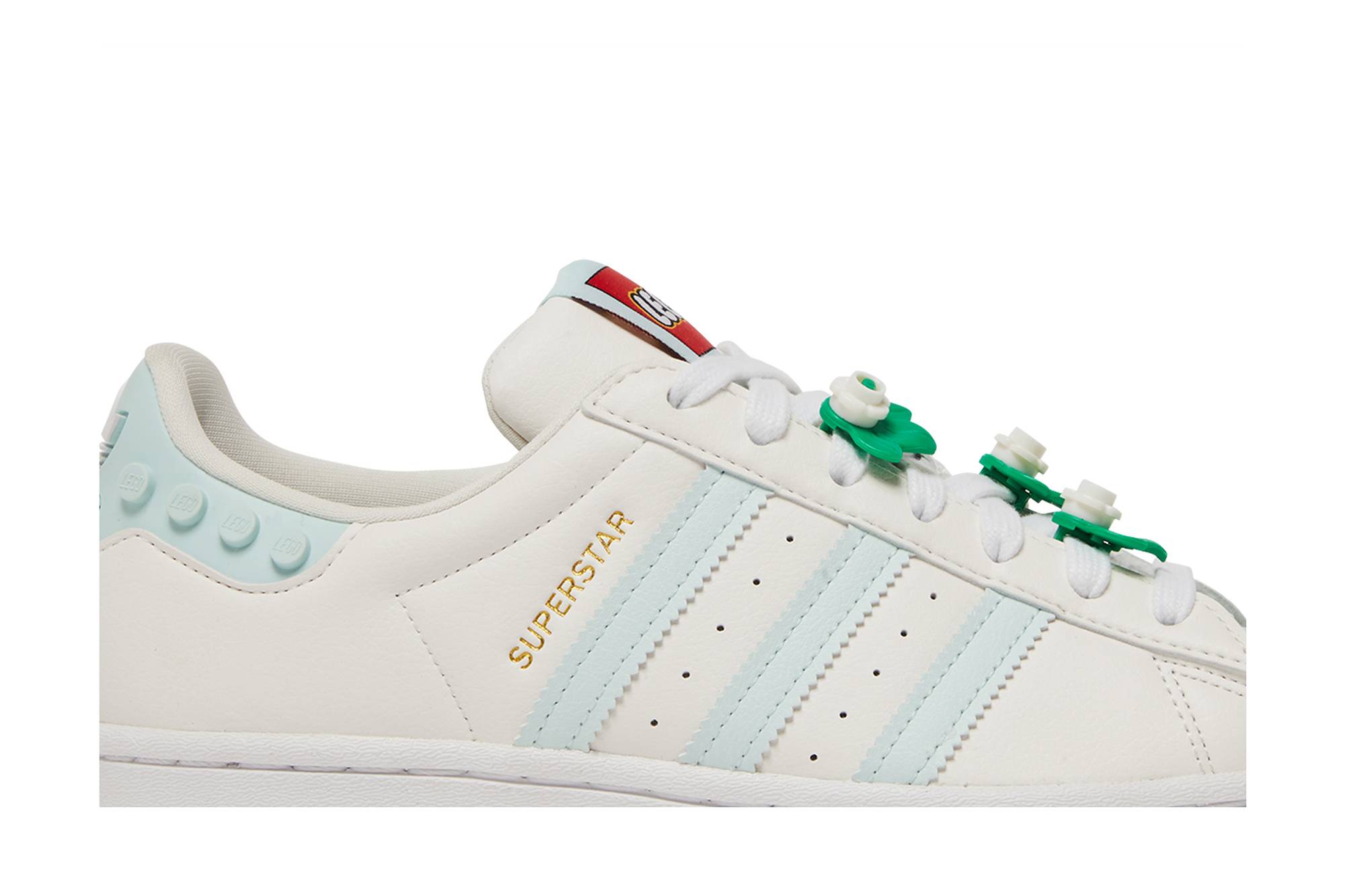 Order (W) LEGO x adidas Superstar 'Blanco Claro y Menta Helada' GX7206